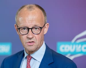 CDU Chairman Friedrich Merz.