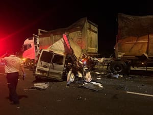 Horrific car accident on Route 6