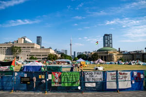 Pro-Palestinian encampment in Canada