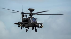 ZM707 British army Boeing Apache Attack helicopter AH64E