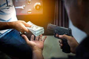 Illustrative: Armed robbers 