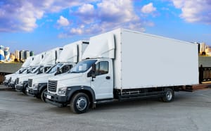 Trucks. Illustration.