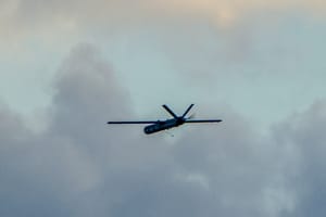 Lebanese drone flies over Israel