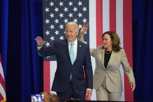 President Joe Biden; Vice President Kamala Harris, August 2024