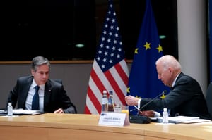 US Secretary of State Antony Blinken and US President Joe Biden