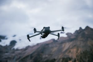 Drone. Illustration.