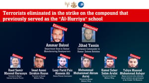 Roster of eliminated terrorists.