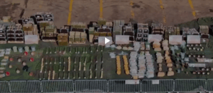 Hezbollah items seized during war