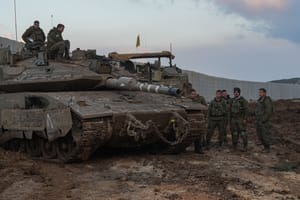 IDF forces in southern Lebanon.