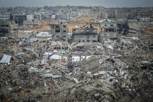 Jabalia, in the central Gaza Strip, February 5, 2025