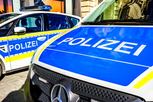 German police cars