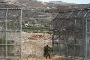 IDF soldiers on the Israeli Syrian border