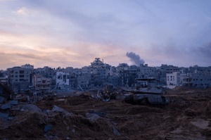 IAF attacking in Gaza