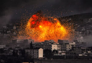 IAF attack in Syria several months ago