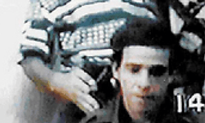 Nachson Waxman being held by Hamas terrorists