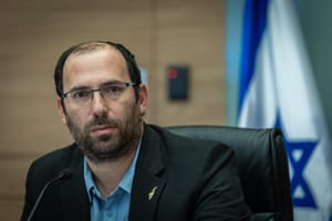 MK Simcha Rothman, one of the Land of Israel Lobby's leaders.
