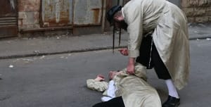 Haredim suffering from alcohol overdose