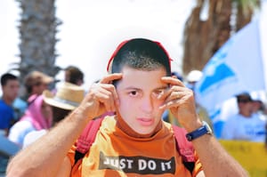 Rally for Gilad Shalit on June 25 2011
