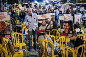 Protest for the hostages.