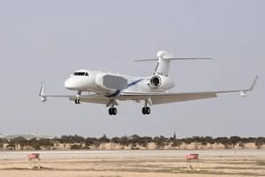 Israel's Air Force participating in the drill in Greece