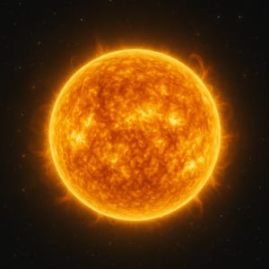 the sun
