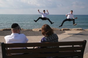 Haredi couple on vacation