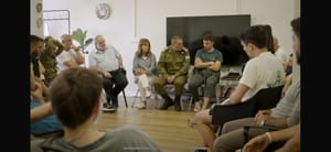 Chief of Staff Eyal Zamir visiting wounded soldiers