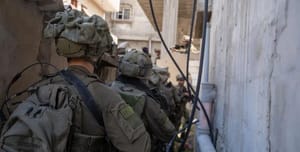IDF soldiers operating in Gaza