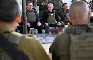 Prime Minister Netanyahu and Defense Minister Katz.