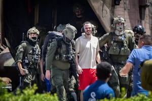 The hostages return home, no thanks to the leak. 