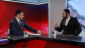 Barak Nixon during an interview with Kikar Shabbat