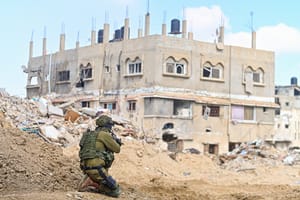 IDF soldier in Gaza