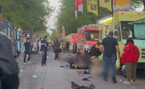 Scene of car-ramming attack in Vancouver