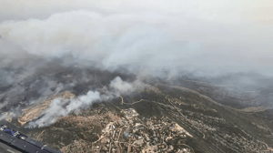 Fire in Beit SHemesh area