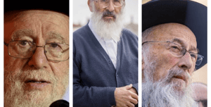 HaRav Tau, HaRav Aviner, HaRav Leor