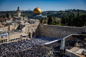 View of the Western Wall