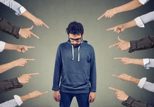 Illustrative: Accusing; guilt