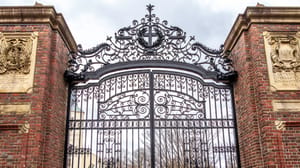 Harvard University gates.