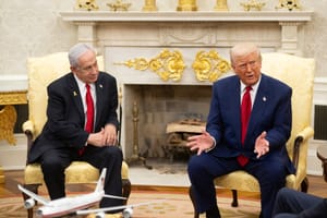 Trump and Netanyahu: The White House, April 2025