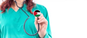 Pro-Palestinian doctor
