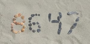 8647 sea shell formation, posted by Comey on X, 15 May 2025