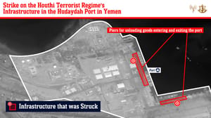 Piers struck in IDF strike.