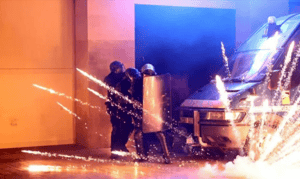 Riots in Paris after PSG's historic win