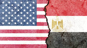 U.S. and Egyptian flags