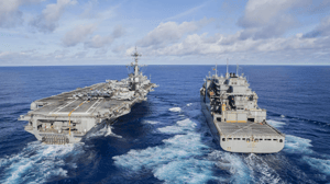 US aircraft carriers