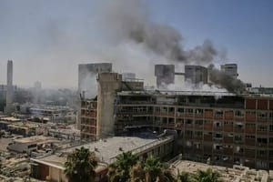 Soroka Hospital Devastated