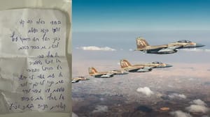 IAF pilots on their way to strike Iran