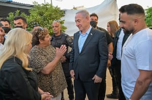 Netanyahu and Rachel of Ofakim.