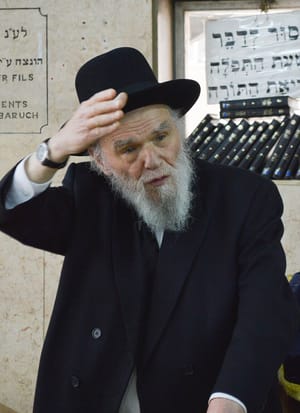 Rabbi Moshe Hillel Hirsch.