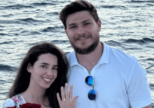 Sasha Trufanov and Sapir Cohen are engaged.